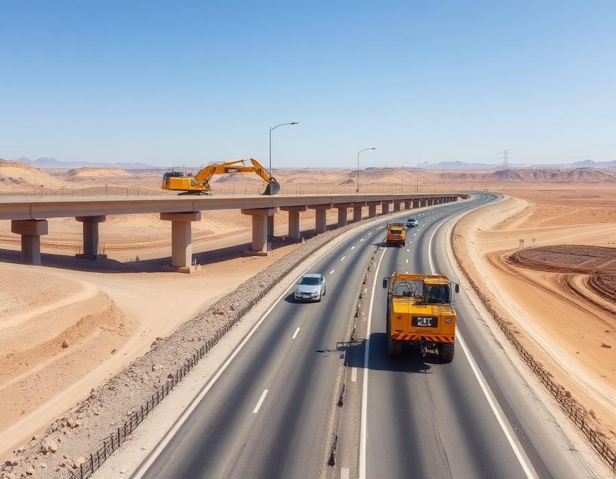 الإنشاءات العامة والبنية التحتية وصيانة المباني